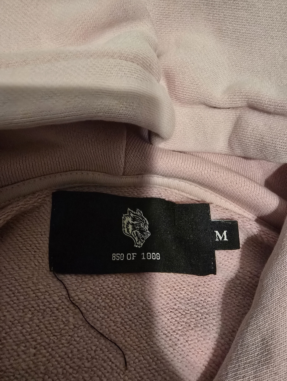 Wolves Forever Pink Graphic Hoodie - Picture 3 of 3
